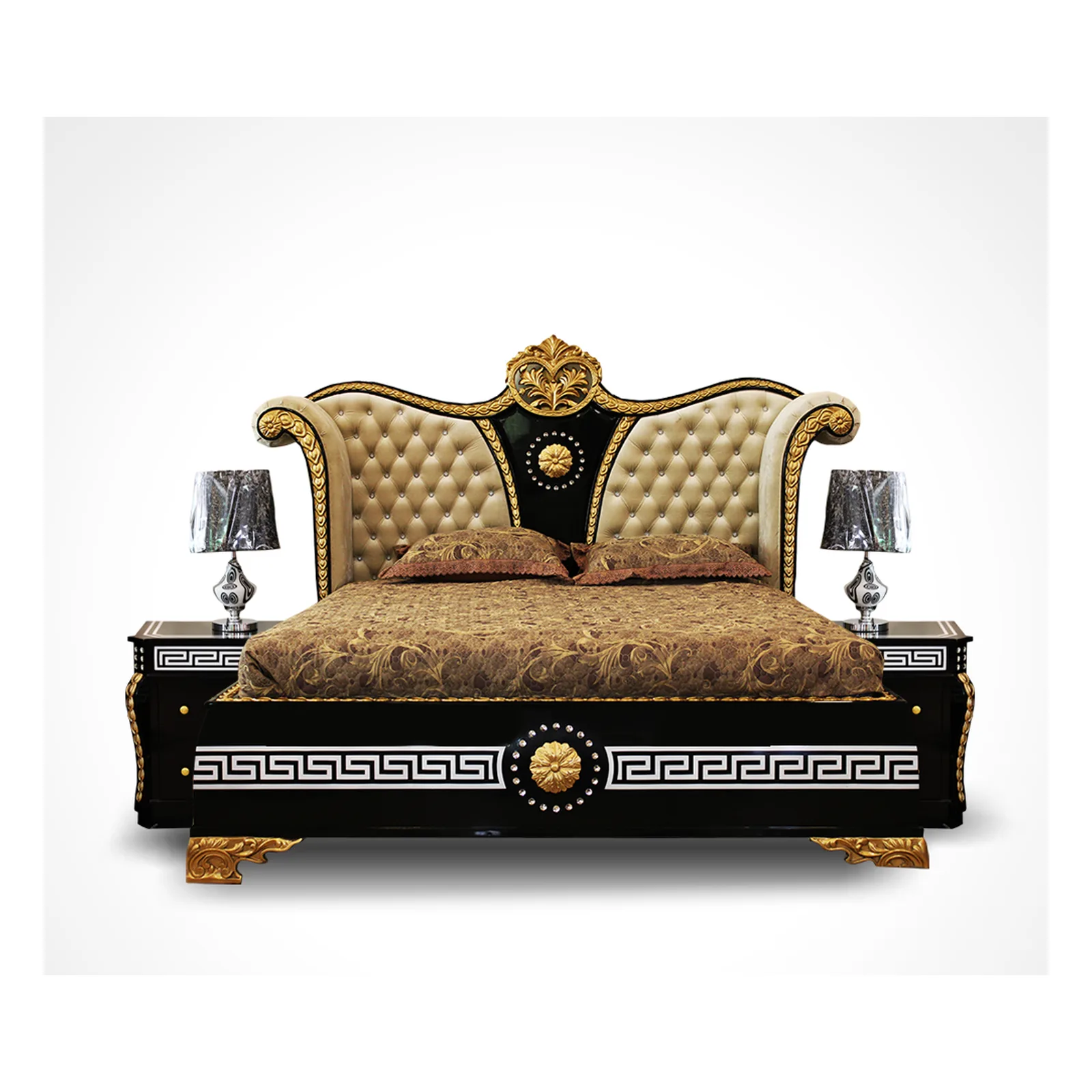 Versailles Baroque King Bed Set