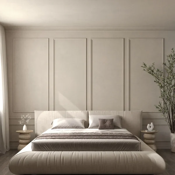 Serene Low-Profile Platform Bed