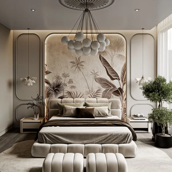 Palma Arch Feature Wall Bed Suite