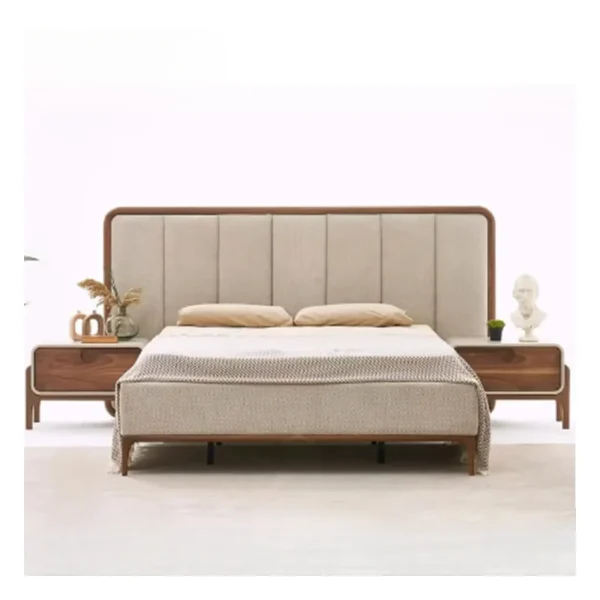 Nova Walnut Bridal Bed Set