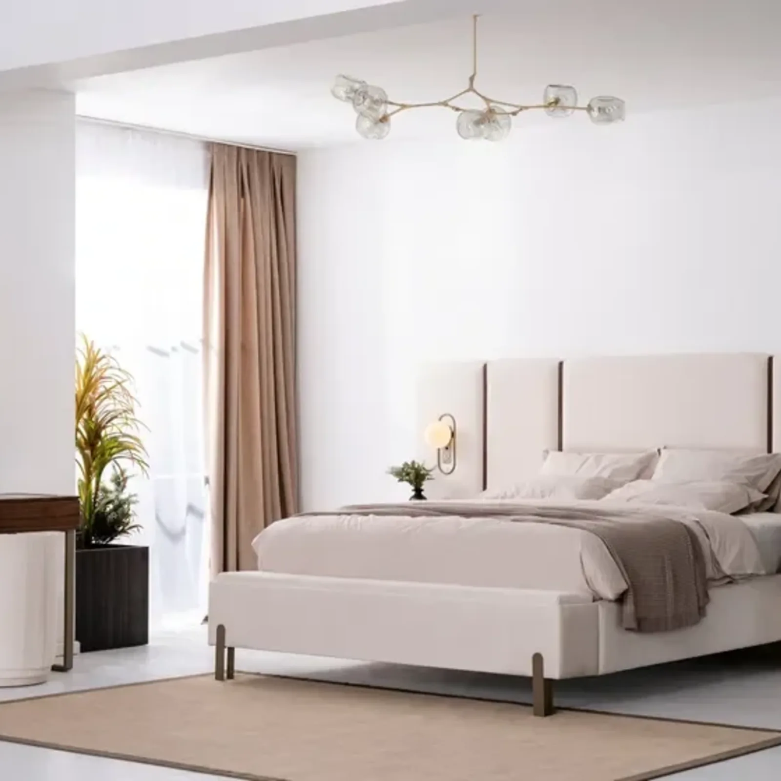 Ivory Modern Bridal Suite