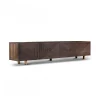 Diamond Carved Walnut Sideboard