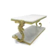 Prata Seahorse Two-Tier Console