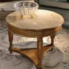 Palladio Carved Gold Center Table