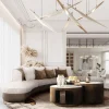 Halo Drum Nesting Center Tables