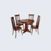 Sheesham Round 4-Seater Dining Set