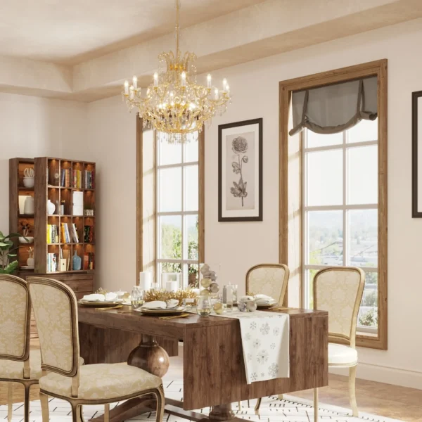 Colonial Round Pedestal Dining Set