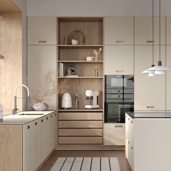 Kitami Light Oak Kitchen