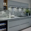 A-24 Grey Shaker Kitchen with Wine Cooler