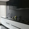 Mono Black & White Handleless Kitchen