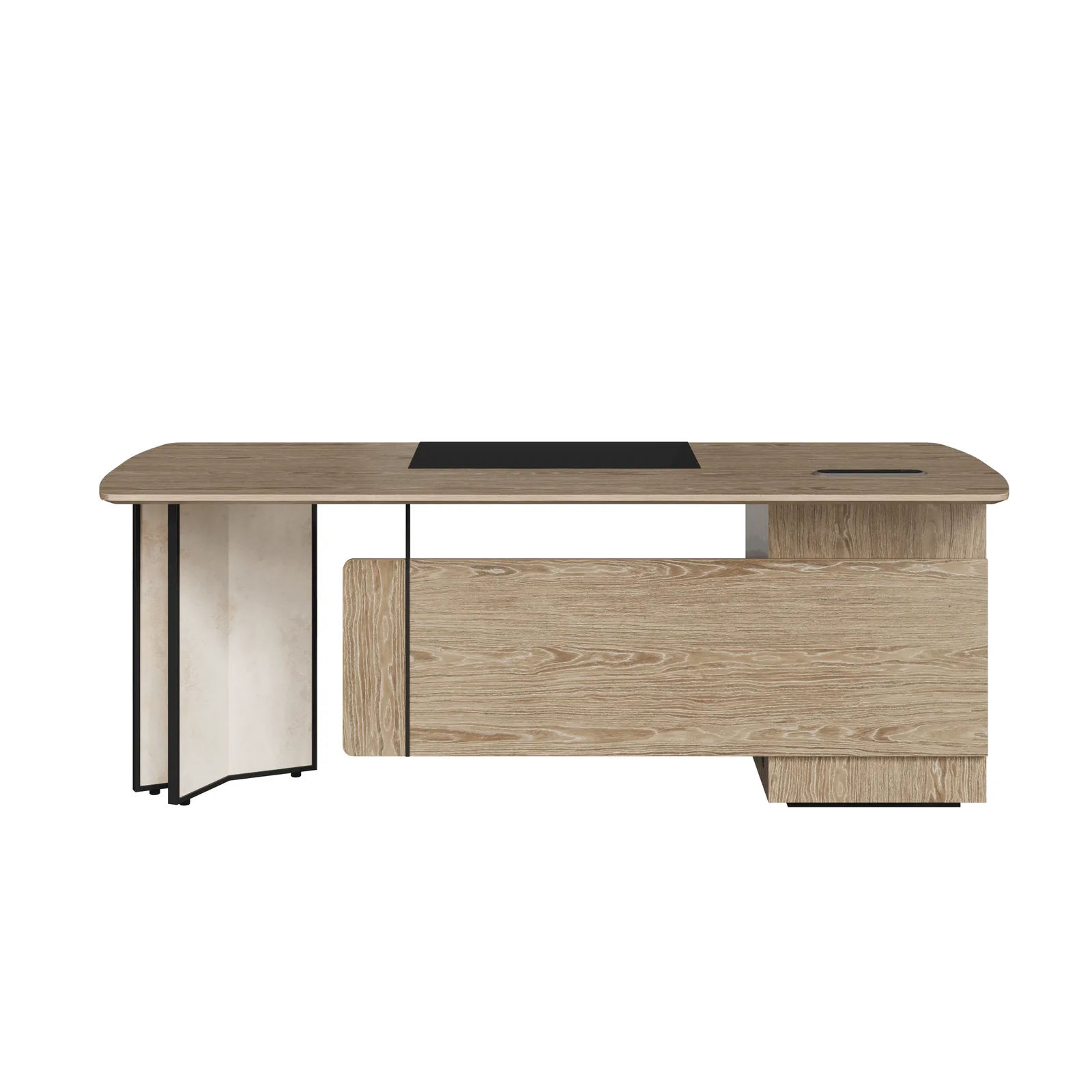 Metro Executive Desk with Side Unit