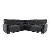 Wyatt Leather Recliner Corner Sofa