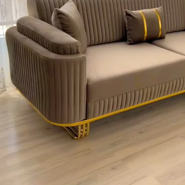 Motia Channel-Tufted Sofa