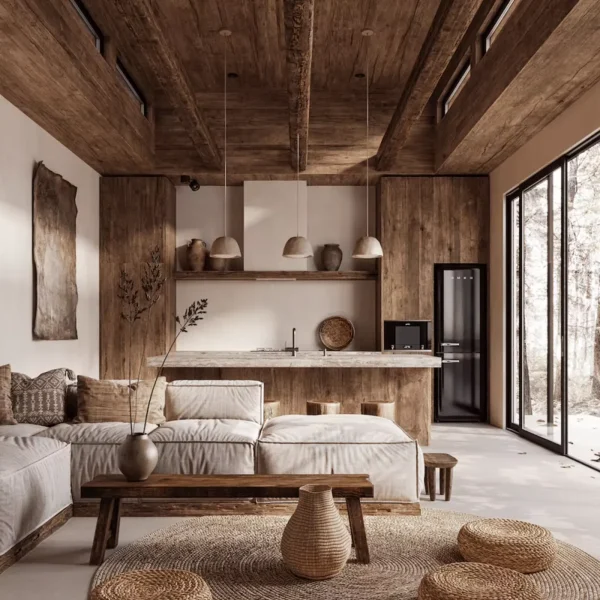 Rustica Low Modular Sofa
