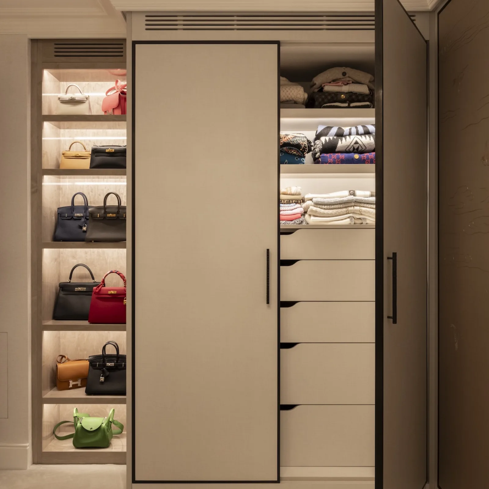 Boutique Walk-In Dressing Wardrobe