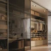 Eclipse Smoked-Glass Sliding Wardrobe