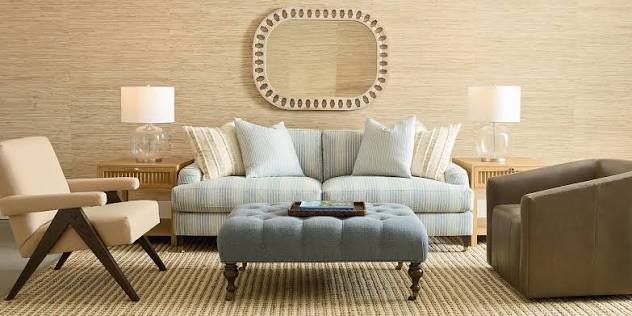 Custom home furniture — bespoke sofa, armchairs and ottoman made by Irfanis